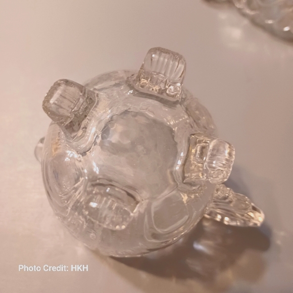 Cambridge Caprice Clear (Stem 300) Mini Cream & Mini Open Sugar Set - Picture 10 of 14